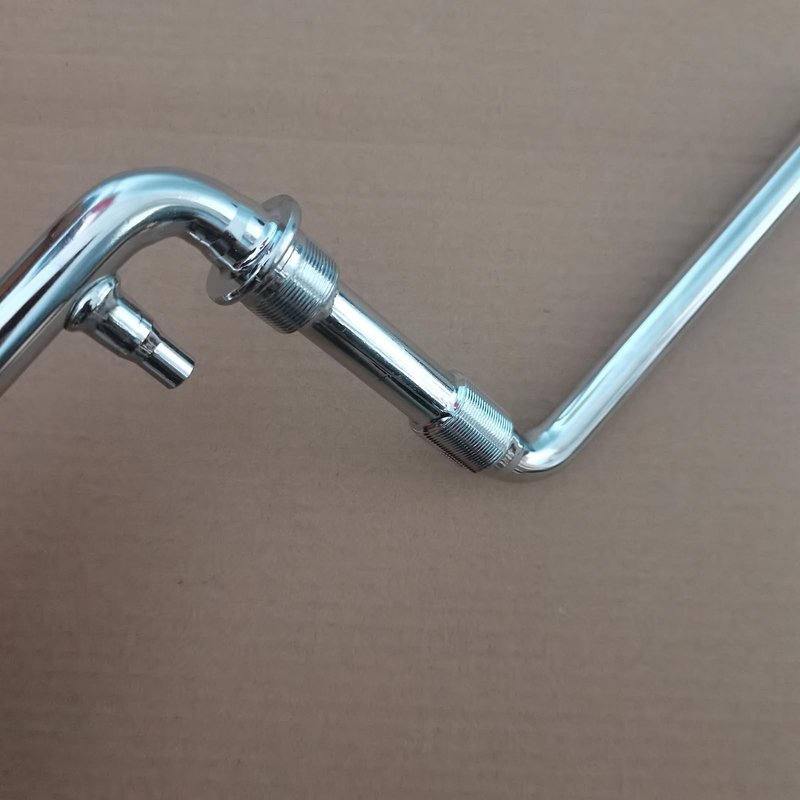 WDWLYPGM Wide One Piece Bike Crank to Crank Assembly Kit, 1 pc Crankarm Set (Chrome-Length of Arm:165mm/6.496")