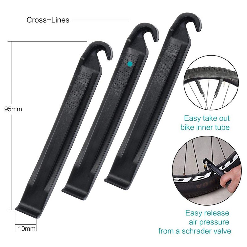 UILB Multi-Function Bike Bicycle Cycling Mechanic Repair Tool Kits with 16-in-1, Bicycle Saddle Bag, Mini Bike Pump 120 PSI & Glue-Less Puncture Kit, Mechanic Portable Tools Bag with All in one