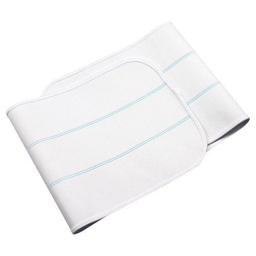 Pauline Abdominal Binder Post Surgery Compression Support | Stomach Wrap Belly Band for Hernia Tummy Tuck | Soft, Latex-free, Breathable - (45" - 60") 3 Panel - 9" High