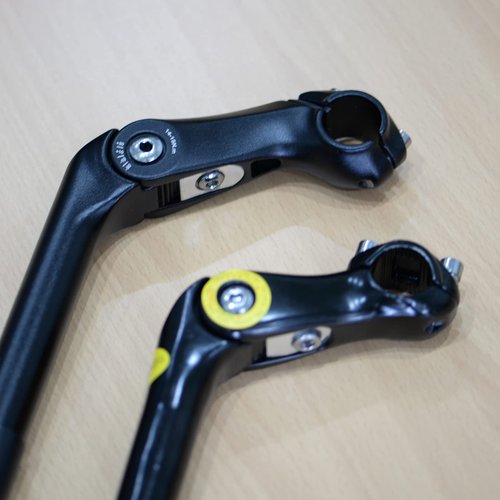DONSP1986 Quill Stem Adjustable 25.4mm Alloy Alum 110mm -for Beach Cruisers, MTB's, and Gas Powered Bicycles (110)