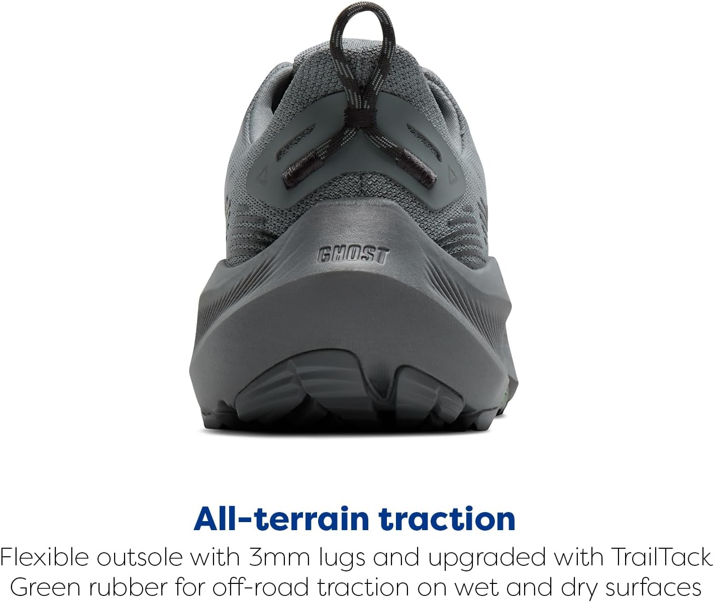 Brooks Men's Ghost Trail Running Shoes - Versatile Off-Road Performance for Rugged Terrain
