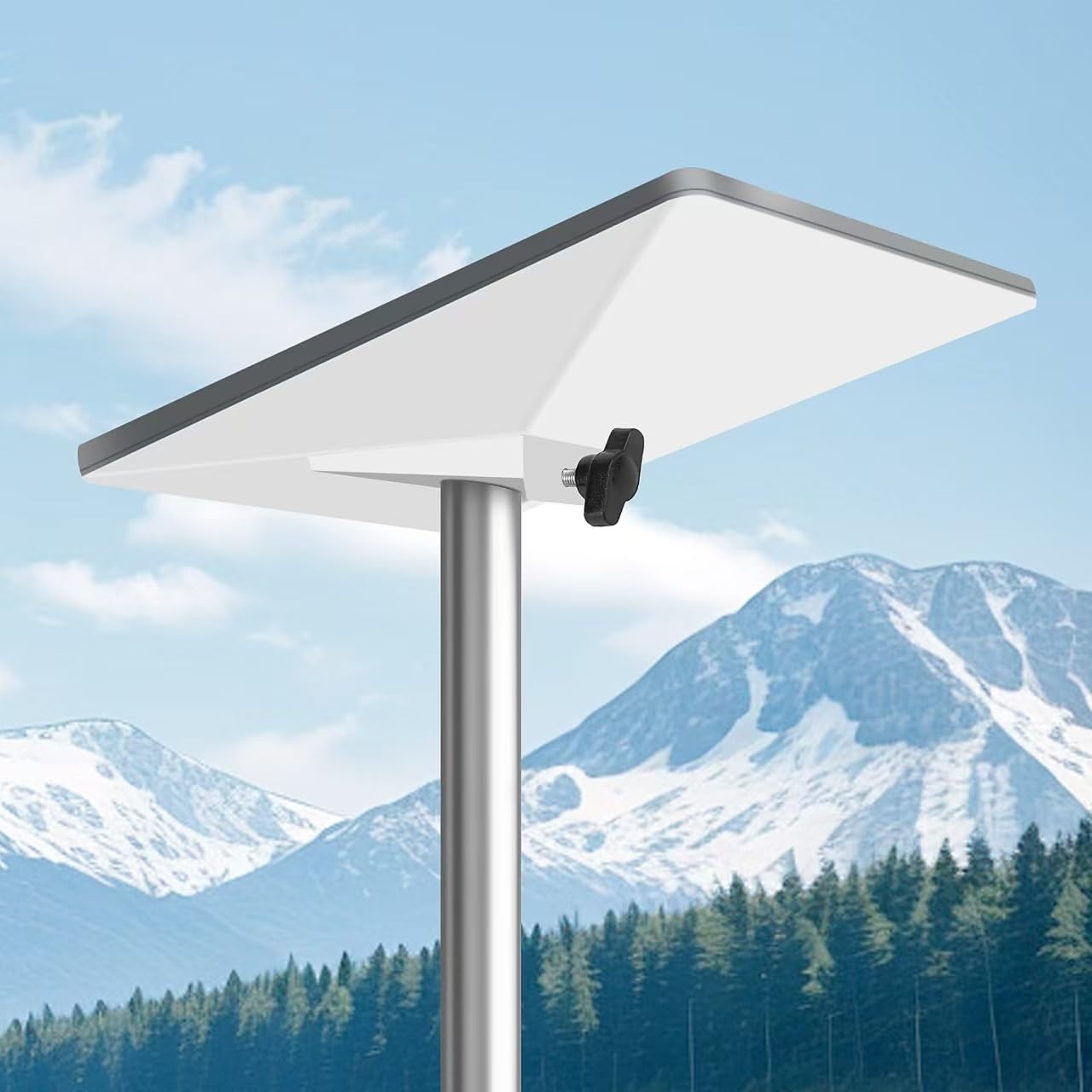 Mini Adapter Mount for Starlink Mini Mounting Kit for Starlink 1/4 Inch,Adapter Mount Bracket for Starlink Mini 1/4 Inch Nut Adapter Mounting Kit for RV/Camper/Yacht White