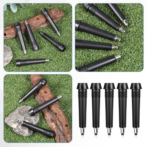 5 Pack Hiking Pole Tips - Durable Carbide Replacement Tips for Trekking Poles