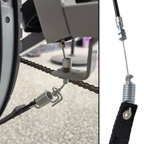 LOOEEL Exercise Bike Friction Belt Resistance Belt,PP Exercise Bike Replacement Parts with Control Knob,Suitable for Replacement Home and Gym Fitness Bike Friction Strap.