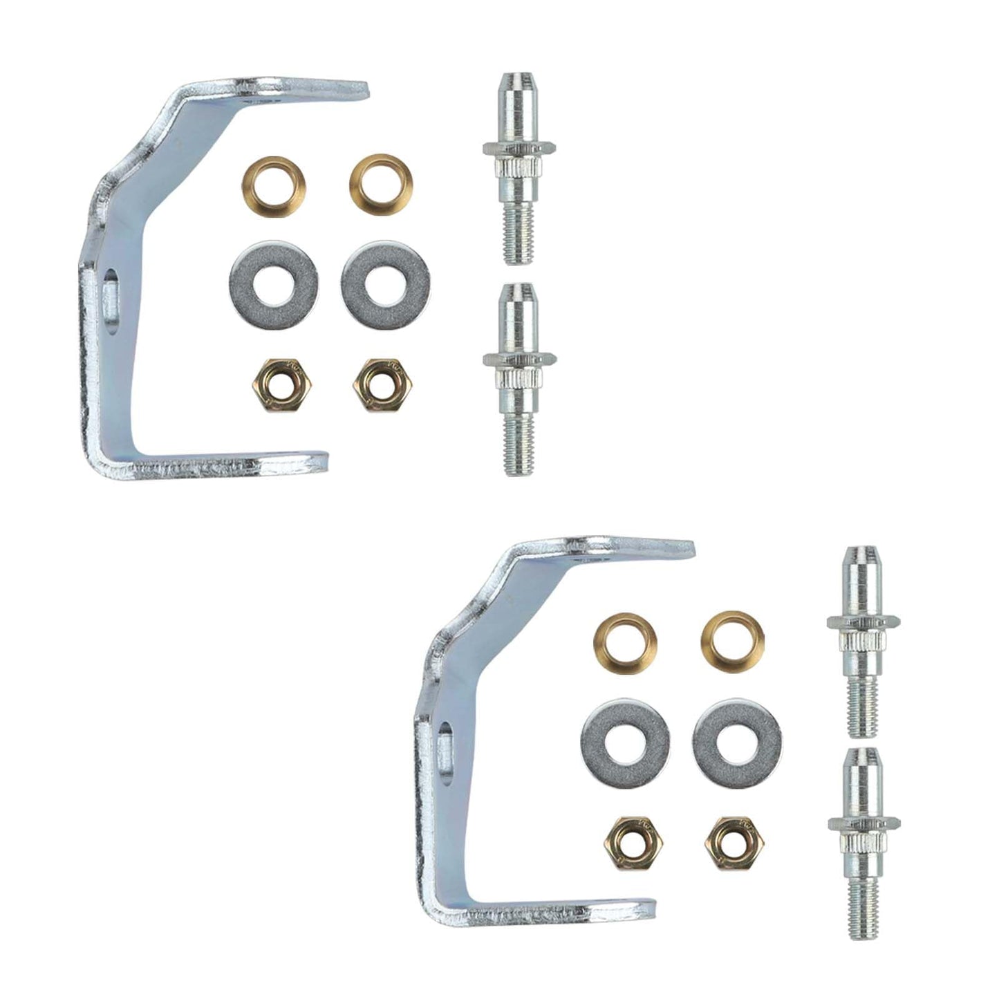 38456 Front LH Driver Side Door Hinge Pin and Bushing Kit Fits for Chevy Silverado GMC Sierra Yukon Cadillac Replaces# 6038456 89025539