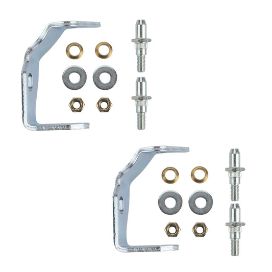 38456 Front LH Driver Side Door Hinge Pin and Bushing Kit Fits for Chevy Silverado GMC Sierra Yukon Cadillac Replaces# 6038456 89025539