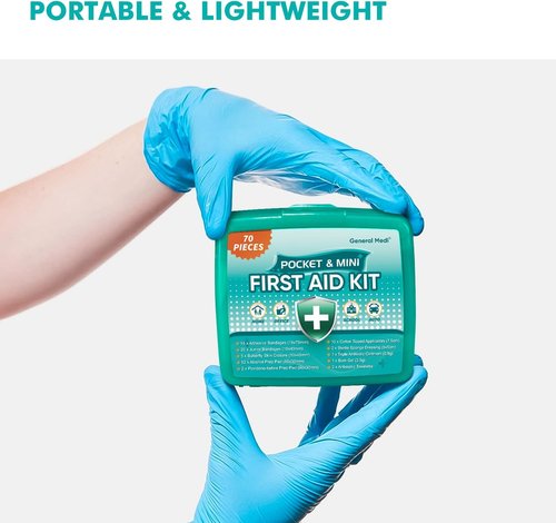 General Medi 420-Piece First Aid Kit - Premium Medical Supplies for Home, Travel, Office & Outdoor Use