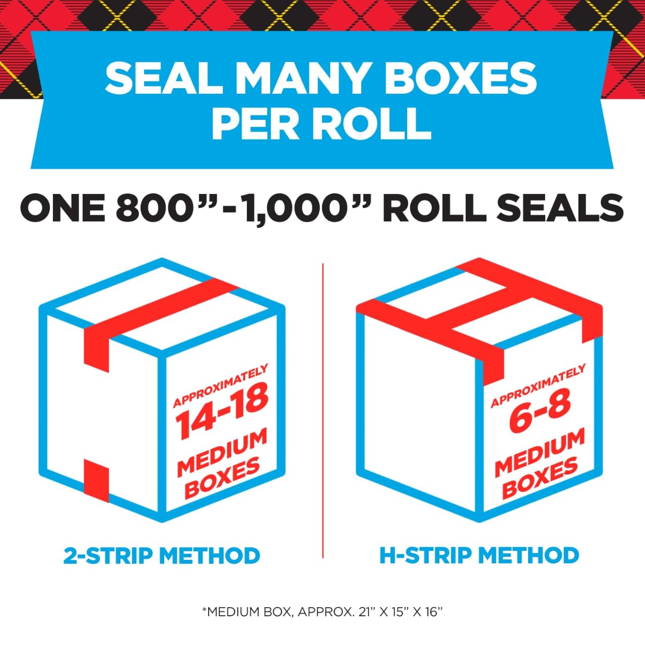 Scotch Heavy Duty Shipping Tape - Clear, 1.88 In. x 27.7 Yd. with Dispenser for Secure Packaging