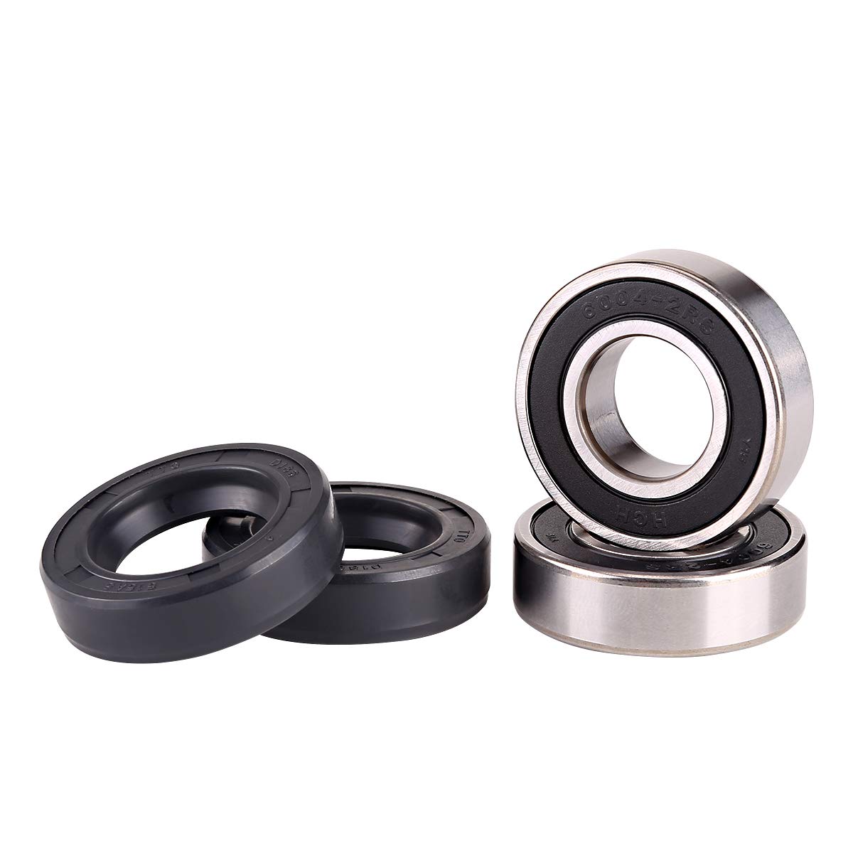 10L0L Rear Axle Shaft Bearing & Seal Kit for EZGO TXT/RXV 1994-up, Medalist & Marathon Electric Golf Cart, OEM# 611931 70181-G01 70181G01 15112-G1 15112G1 620343 15114G1, 2 Pack