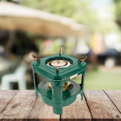 BESPORTBLE 1set Portable Kerosene Stove Outdoor Heater for Camping Barbecue Garden Parties Swirl Button Design for Safety and Comfort High Temperature Resistance Compact