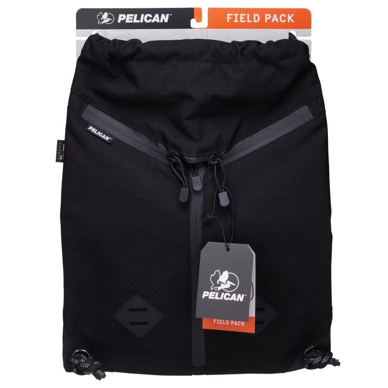 Pelican Outdoor - Field Pack - Rugged Water-Resistant Backpack- Stealth Black