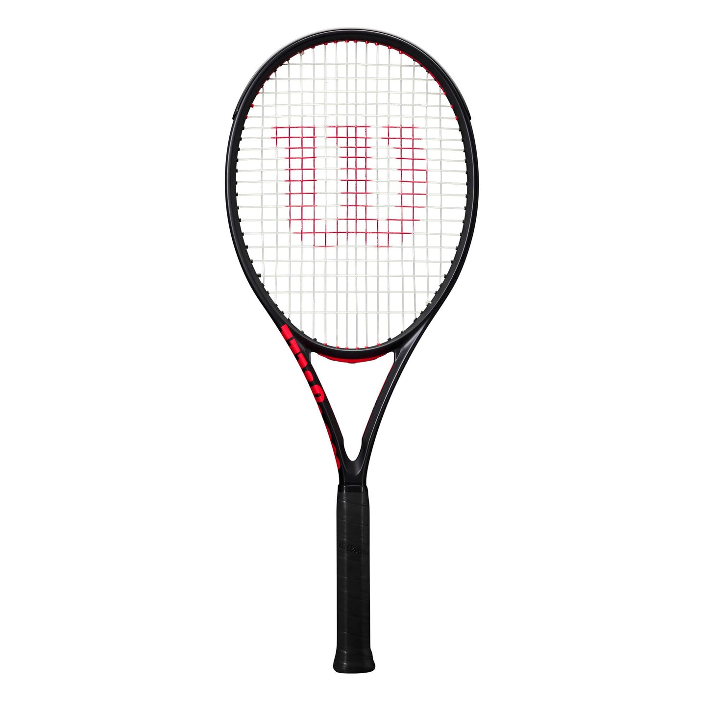Wilson Clash 100 Pro V3 Strung Adult Performance Tennis Racket - Grip Size 3-4 3/8", Strung with Sensation 16 Natural at Mid Range Tension