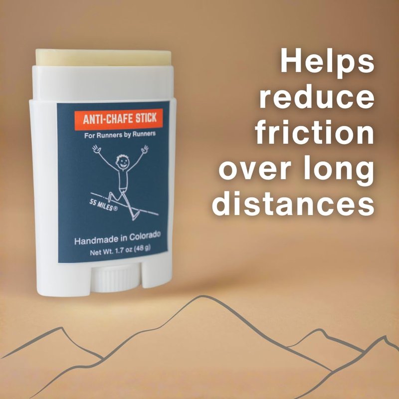 55 Miles Ultra Anti-Chafe Salve For Runners - (small) 0.5oz