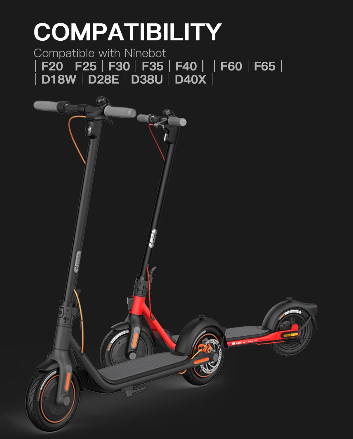 stio Scooter Dashboard Accessory Compatible with Segway Ninebot F20 F25 F30 F40 F60 D18 D28 D38 Kickscooter,Motherboard Display Panel Circuit Board Replacement Instrument Original Accessories
