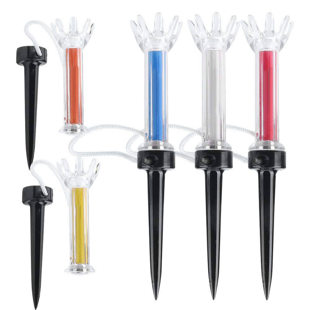POENVFPO Magnetic Tees, Durable Plastic, Stable Ball Holder for Practice Training (79mm)