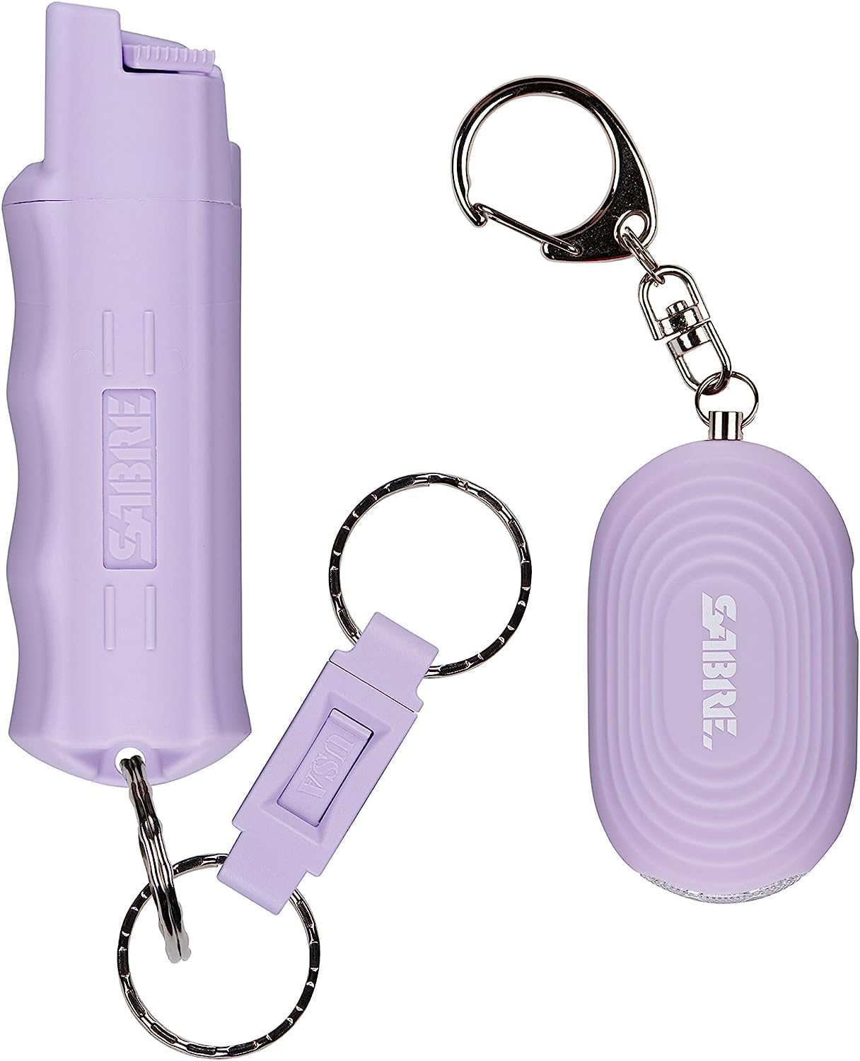 SABRE Personal Safety Kit - Pepper Spray & 2-in-1 Alarm with LED Light | 0.54 fl oz, 130dB Sound