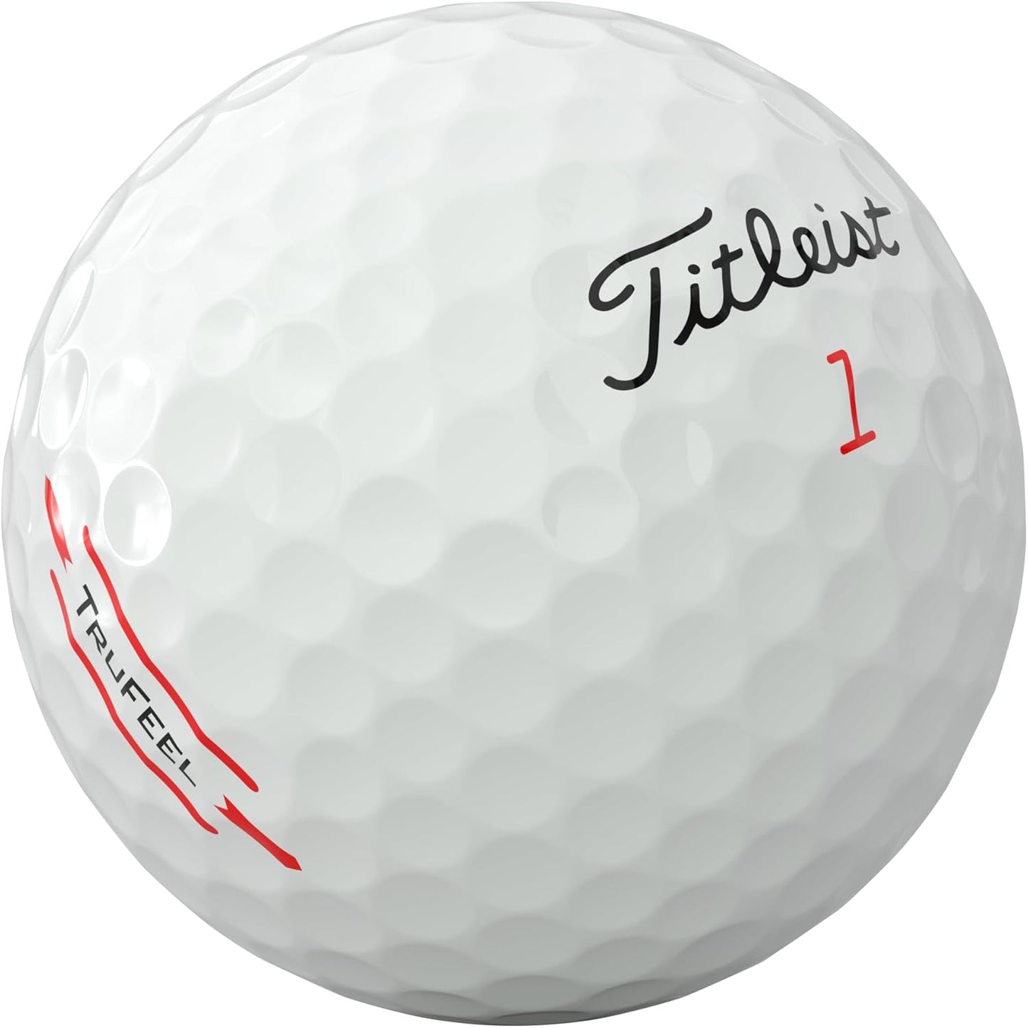 Titleist TruFeel Golf Balls - Soft Feel & Exceptional Distance | 1 Dozen Pack