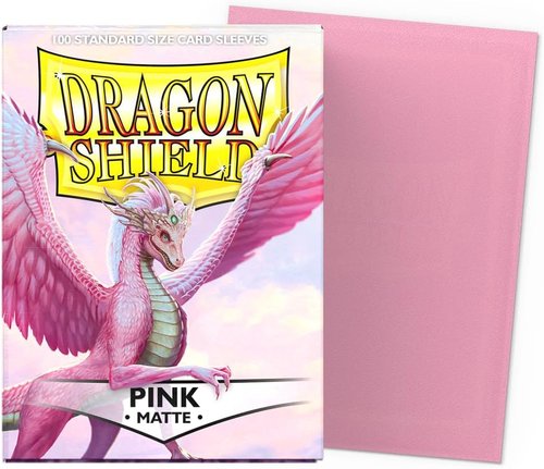Dragon Shield | Premium Pink TCG Sleeves Bundle - 2X 100 CT Smooth & Tough | Compatible with Pokémon, Flesh & Blood, One Piece & Magic The Gathering