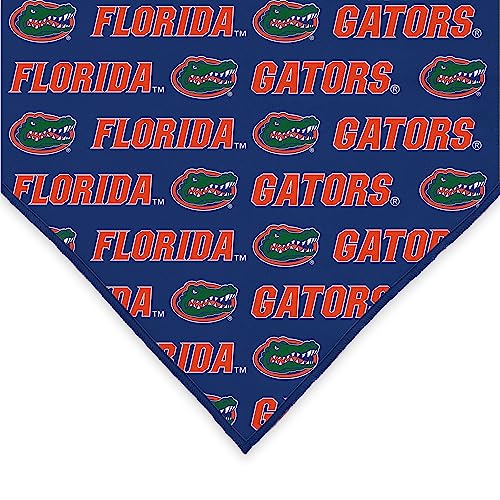 NCAA Florida Gators Dog & Cat Bandana - Easy to Tie, Small Size