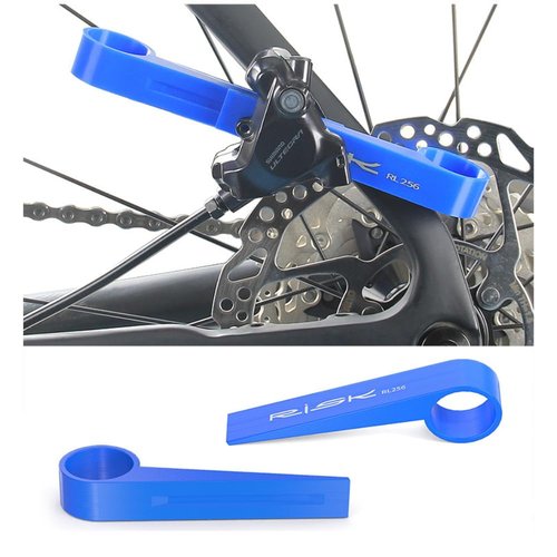 COONIUM Professional Bicycle Disc Brake Piston Spreader Tool - Hydraulic Brake Caliper Reset Tool for Mountain & Road Bikes, Non-Metallic Design with Positioning Track