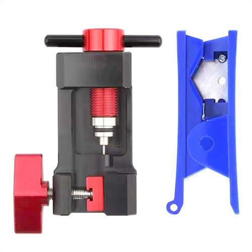 ALEOED Upgraded Needle Driver Insertion Tool with Hydraulic Hose Cutter for Bicycle MTB Road Bike Olive Banjo Fitting Insert Install