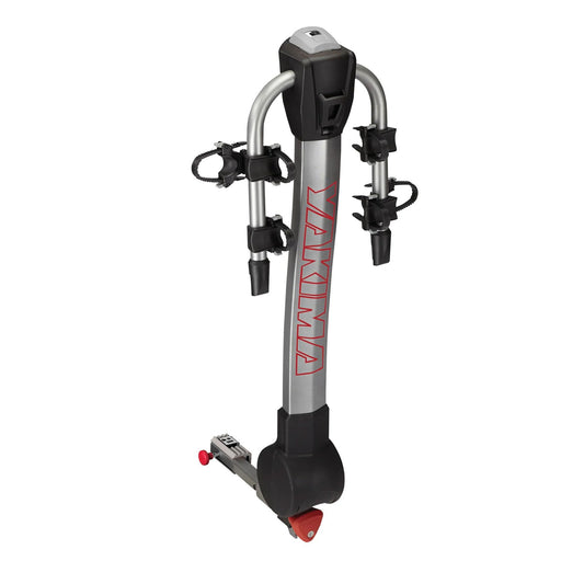 Yakima RidgeBack Tilt Away Hitch Bike Rack Carries Up to 2 Bikes, Fits 1.25 and 2 Inch Hitch Receiver for Cars, SUVs, and Trucks, Black