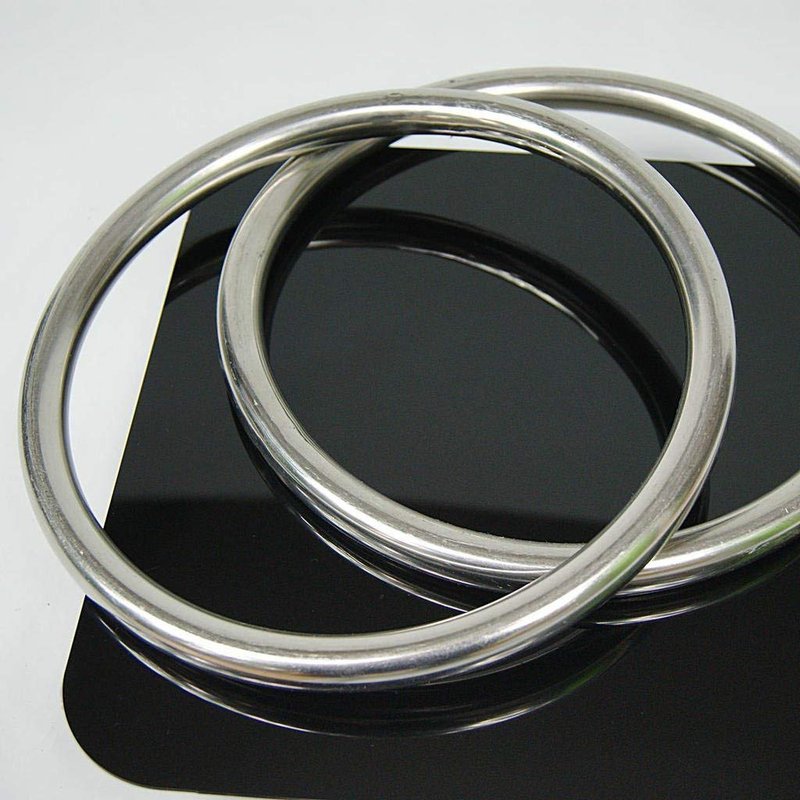 Wing Chun Stainless Ring Yewen Sau Sticky Hand Strength Training Tsun Siu Lum Kung Fu Self Defense Gun