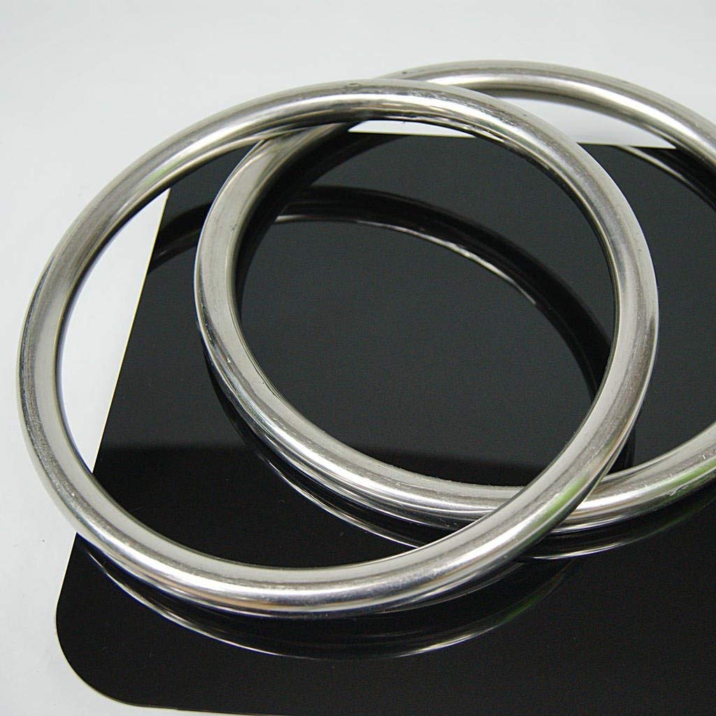 Wing Chun Stainless Ring Yewen Sau Sticky Hand Strength Training Tsun Siu Lum Kung Fu Self Defense Gun
