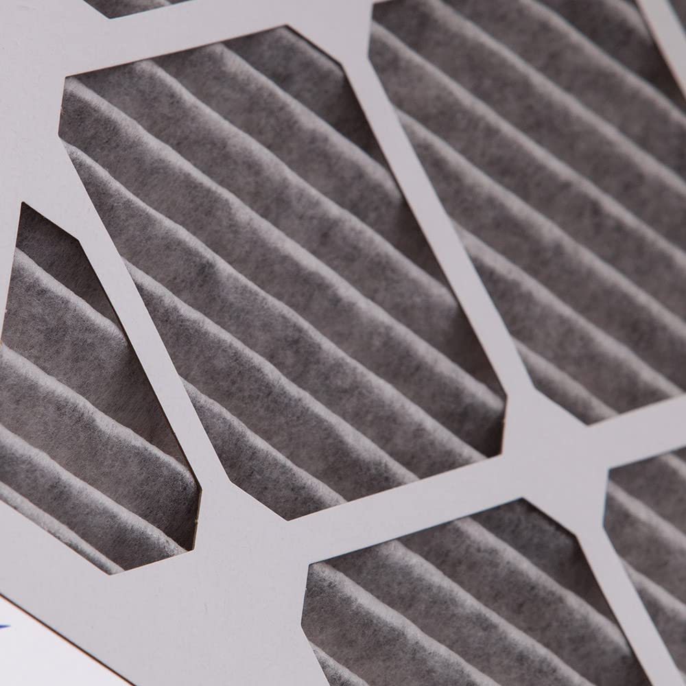 Nordic Pure 12x24x1 (11 1/2 x 23 1/2 x 3/4) Furnace Air Filters MERV 12 Pleated Plus Carbon 6 Pack