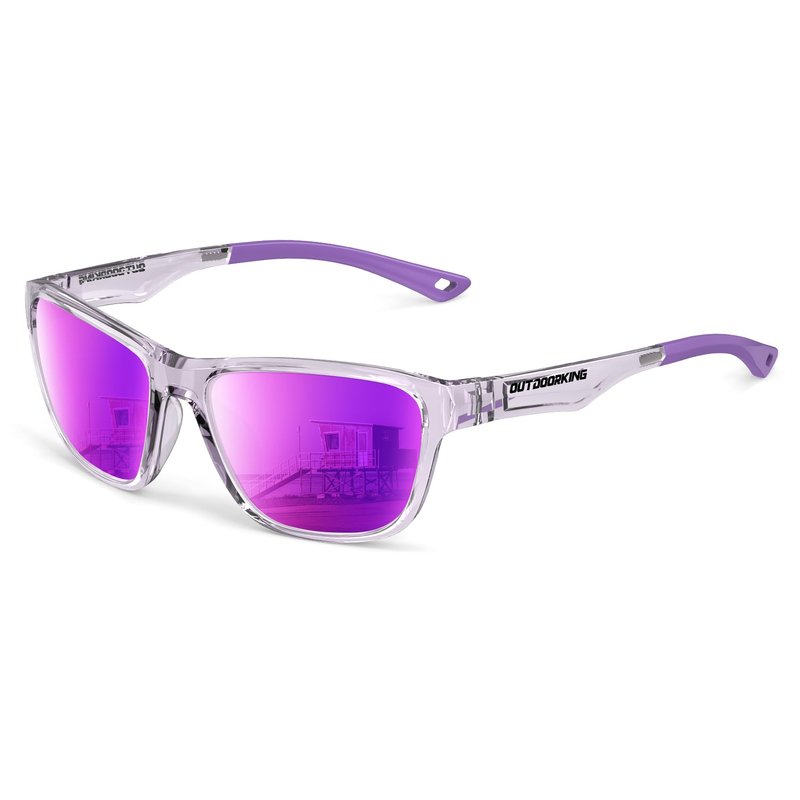 OUTDOORKING Polarized Running Sunglasses for Women Mens Sun Glasses for Cycling Fishing Driving Golf UV Protection