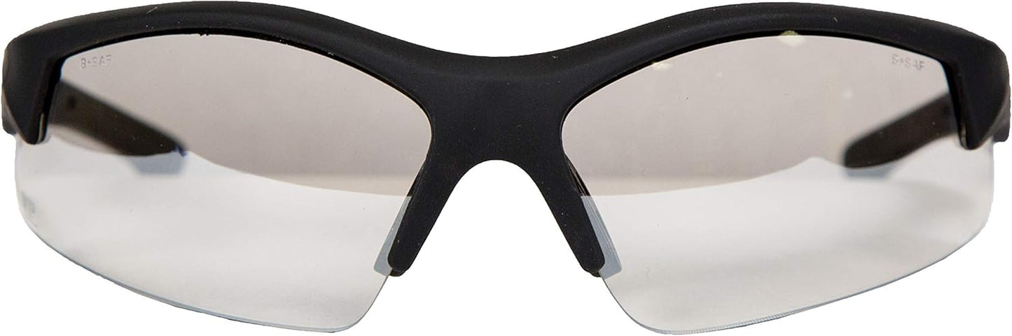 Smith & Wesson M&P Super Cobra Shooting Glasses - Impact-Resistant, Anti-Fog, No-Slip Rubber Design