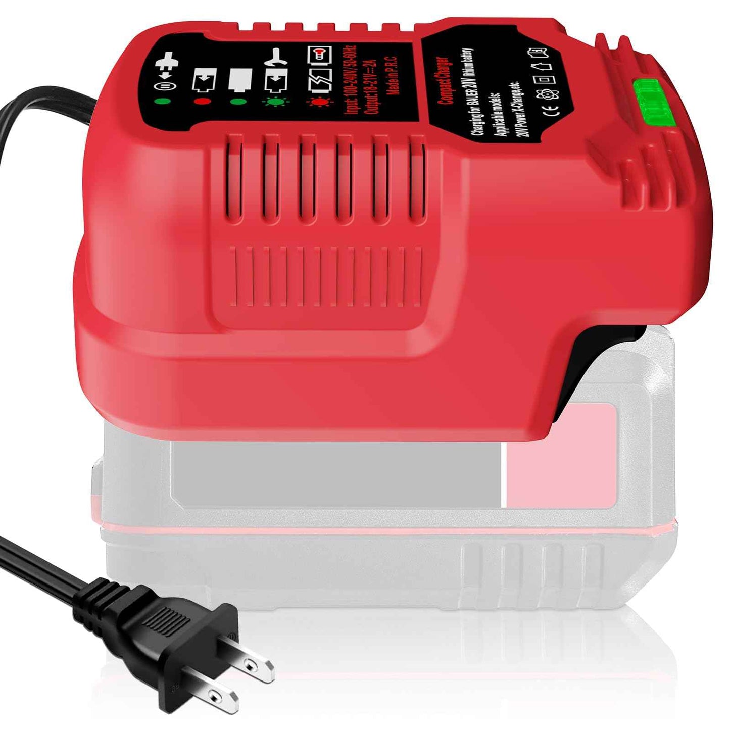 Replacement for Bauer 20V Battery Charger