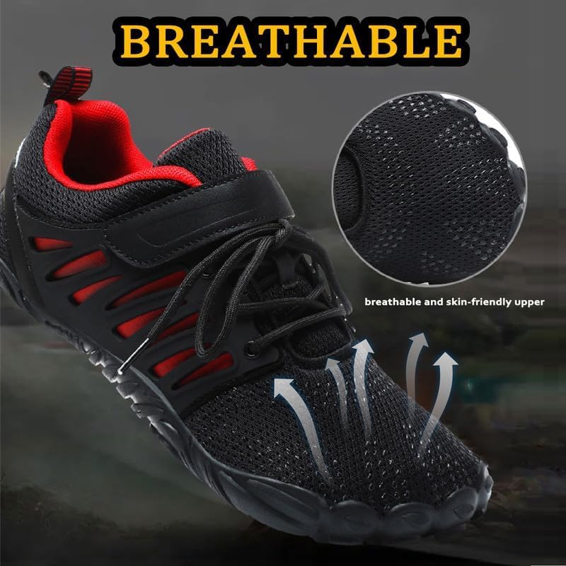 MIFAWA Barefoot Shoes - Men's Wide Toe Box Zero Drop Water Shoes for Gym & Hiking | Minimalist Design