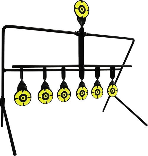 Atflbox Airgun Pellet BB Gun Targets - 6 Durable Steel Targets for .177 Caliber Shooting