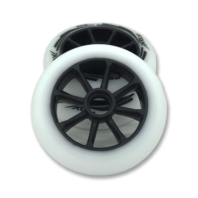 SzBlaZe 85 Pu 125mm * 24mm Inline Speed Roller Skate Wheels SHR Wheel Skates Racing Wheels Ruedas for Indoor Outdoor Wave Board Caster Board Street Surf (Pack of 3 Wheels)