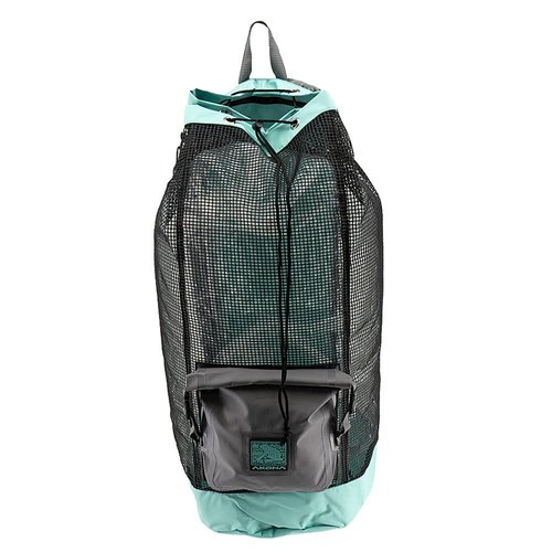 AKONA Huron DX Heavy Duty Mesh Backpack with Dry Bag - Tiffany