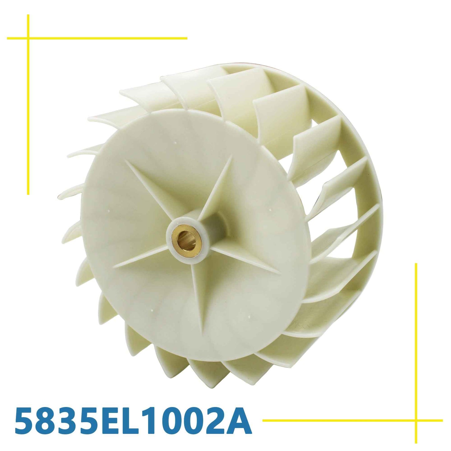 5835EL1002A Dryer Blower Wheel Assembly Fits for LG Dryer Wheel 5835el1002a PS3528491, AP4438881