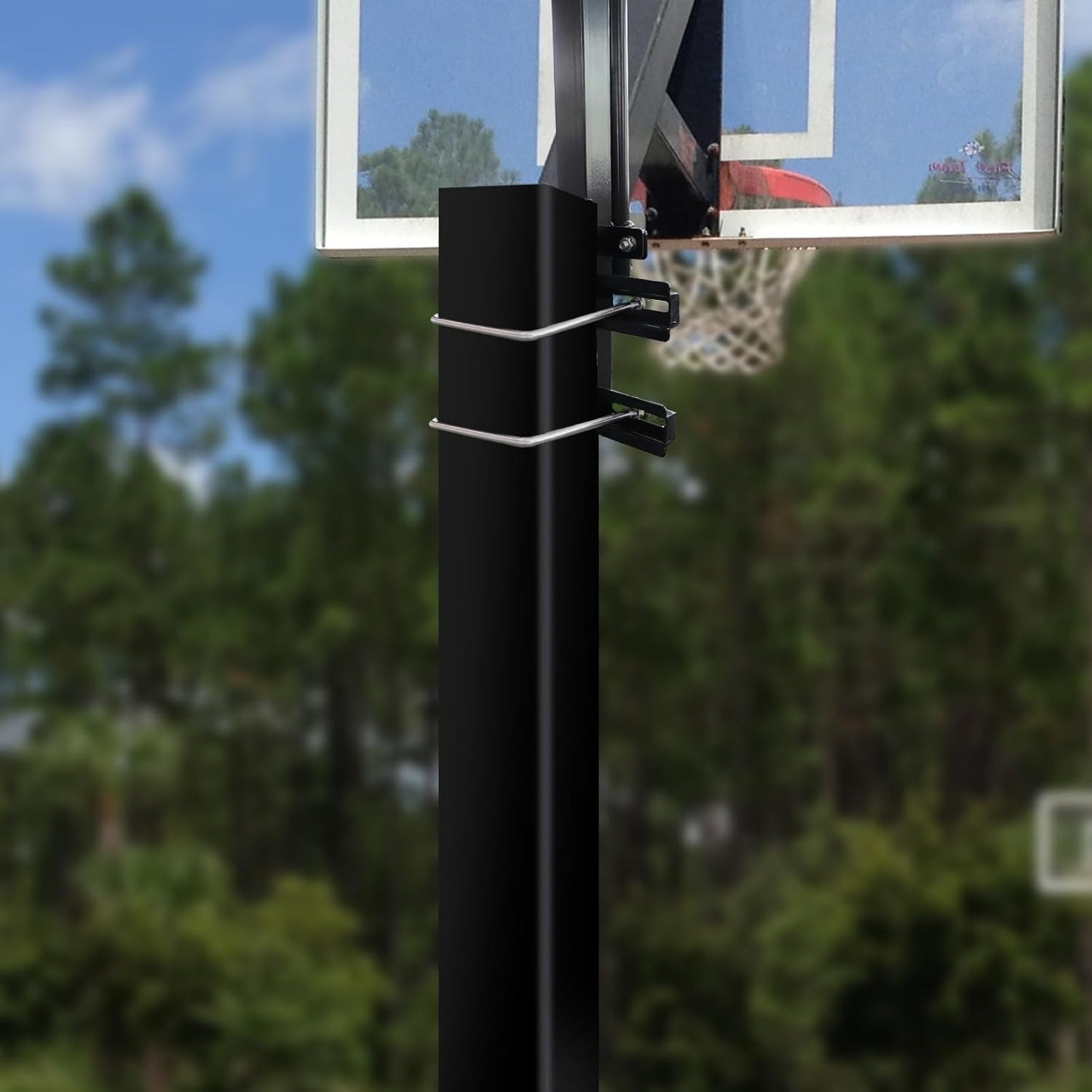 Skiennix Basketball Hoop Light Bracket - Fits 5x5 to 8x12 Inch Poles | Durable & Easy to Install