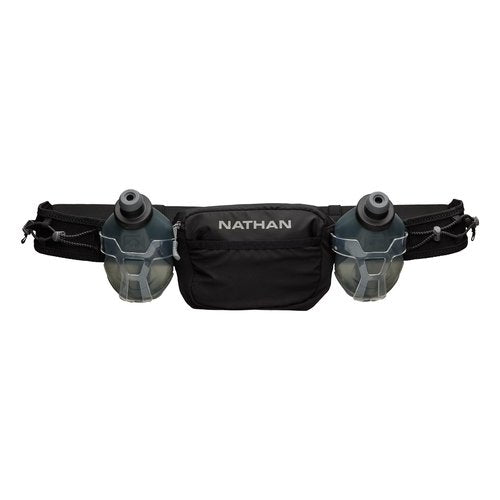 Nathan Running Belt Hydration with Flasks, Storage Pockets, Trail Mix Plus, Running Water Bottle Belt, Insulated, Walking, Hiking