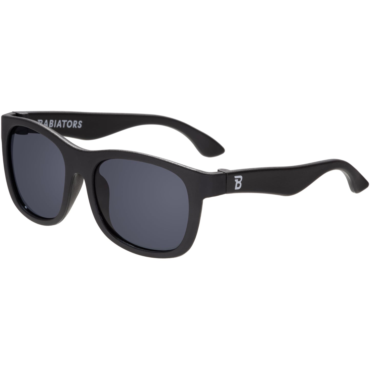 Babiators Baby Navigators - Original Jet Black Kid's Sunglasses | UV Protection, Ages 0-1 | Babies & Toddlers | UV Protection, Durable, Bendable, and Baby Proof