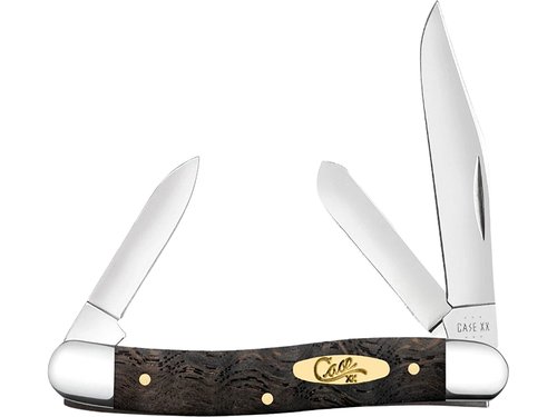 Case Cutlery CA14001: Stockman Black Curly Oak