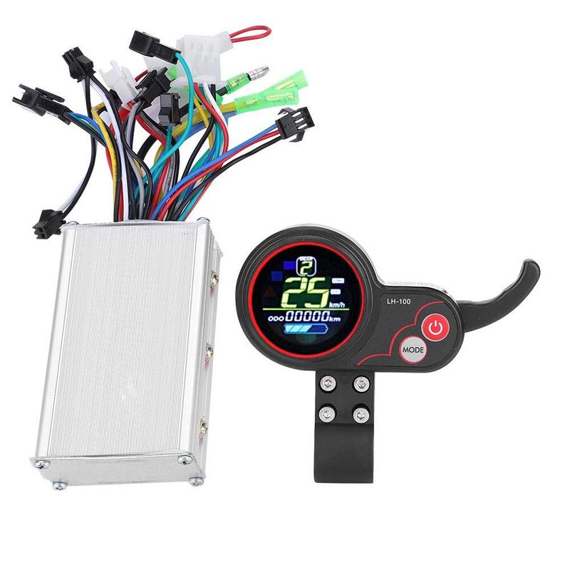 VGEBY1 E-Bike Controller, Electric Scooter Controller with LCD Display Control Panel and Shift Switch Accessory for Electric Bike Scooter (60V)