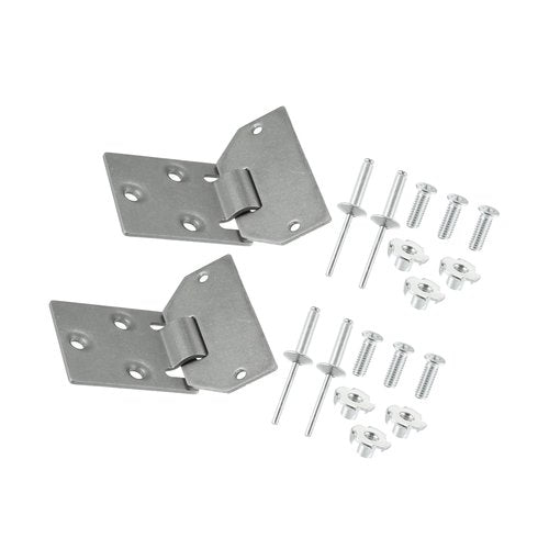 INFINAUTO 2 Set Golf Cart Seat Hinge Bottom and Plate for EZGO TXT Medalist Shuttle MPT Work Horse Gas and Electric Models 1994-Up Replace 71610-G01 71609-G01 Stylish Design