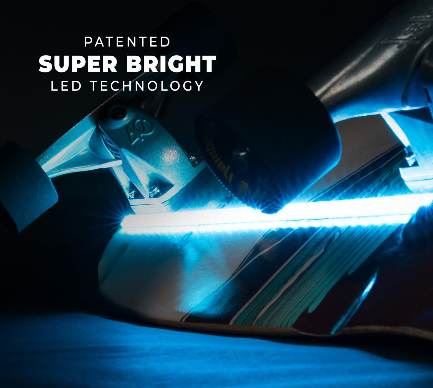 ActionGlow LED Longboard/Skateboard Lighting System (AG2) | 7 Color Modes, 100% Waterproof, Super Bright, Visible from Over a Half Mile, Easy 5 Minute Install