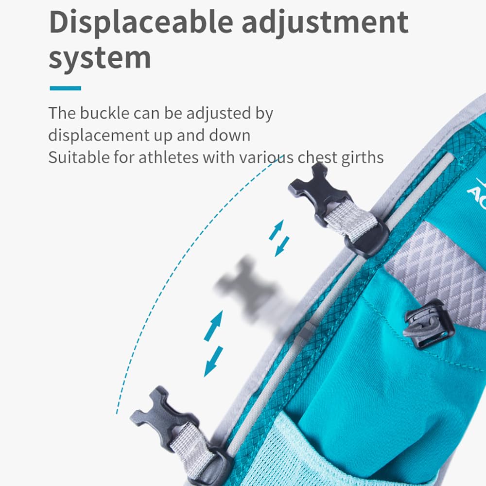 AONIJIE Hydration Backpack Vest for Outdoor Sports Breathable and Lightweight,Hydration Pack for Running, Cycling, and Hiking