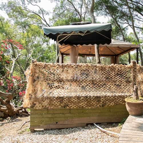 Camo Netting Roll - Desert Digital 1.5m x 1m for Hunting & Decoration