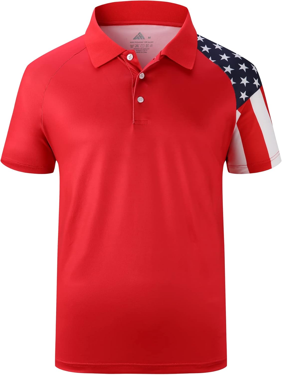 ZITY Men's Golf Polo Shirt - Moisture-Wicking Short Sleeve Tactical Collared Design