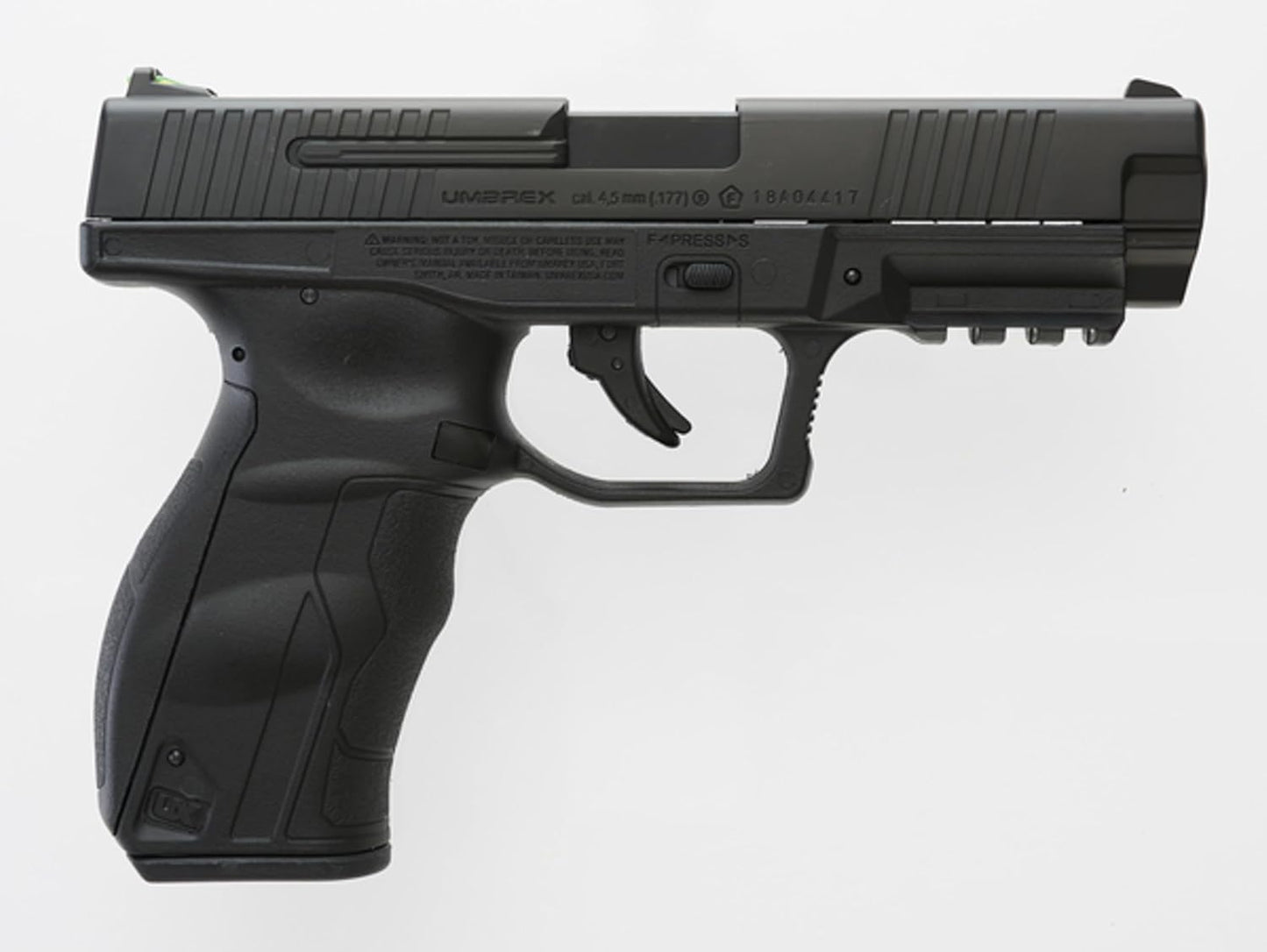 Umarex 9XP .177 Caliber BB Gun Air Pistol - Compact & Lightweight Design, Black Finish