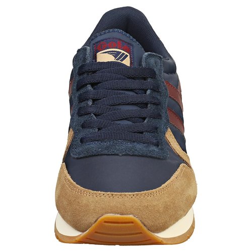 Gola Men's Daytona Chute Navy/Tobacco/Burgundy 9 M