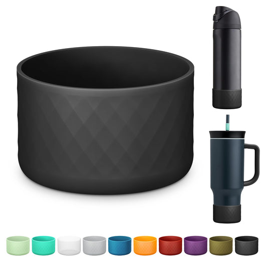 Beonsky Silicone Boot for Owala Water Bottle 24 oz, Anti-Slip Protective Sleeve for FreeSip/Twist/Flip Stainless Steel Water Bottles Accessories